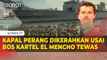 Armada Kapal Perang Meksiko Dikerahkan Pasca Kerusuhan Usai Bos Kartel El Mencho Tewas!