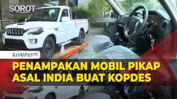 Tiba! Penampakan Mobil Pikap India Untuk Koperasi Desa Merah Putih