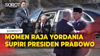 Momen Raja Yordania Supiri Presiden Prabowo, Antar Sahabatnya Langsung Menuju Bandara