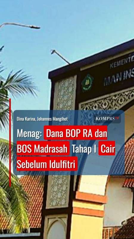 Menag: Dana BOP RA dan BOS Madrasah Tahap I Cair Sebelum Idulfitri