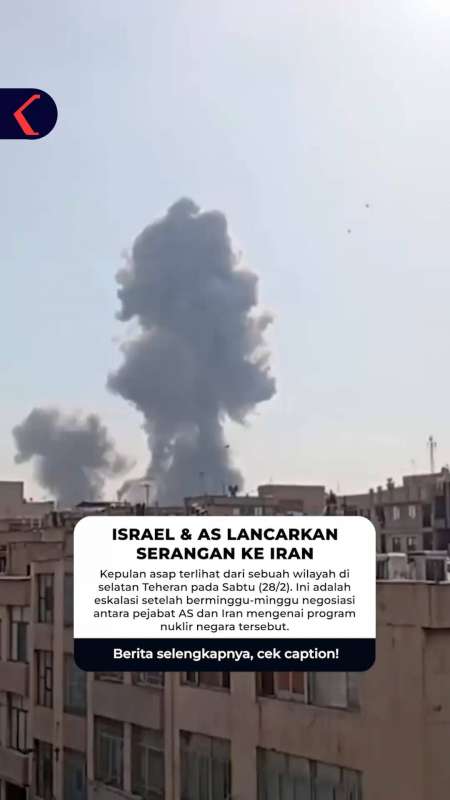 ISRAEL & AS LANCARKAN SERANGAN KE IRAN