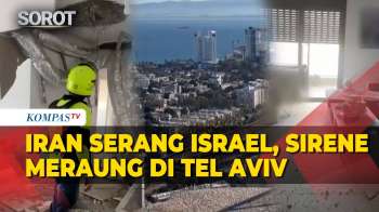 Iran Balas Serang Israel! Sirene Meraung di Tel Aviv