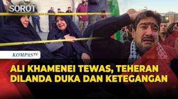 Tangis Warga Iran Usai Ali Khamenei Tewas, Teheran Dilanda Duka Dan Ketegangan