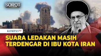 Suara Ledakan Masih Terdengar Di Ibu Kota Iran, Setelah Khamenei Tewas