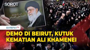 Ribuan Orang Demo di Beirut, Kutuk Kematian Ayatollah Ali Khamenei