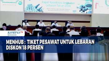Menhub : Tiket Pesawat Untuk Lebaran Diskon 18 Persen