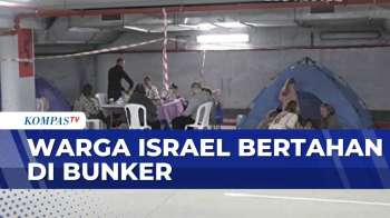 Sirene Serangan Udara Terus Berbunyi, Warga Israel Bertahan Di Bunker | KOMPAS PAGI