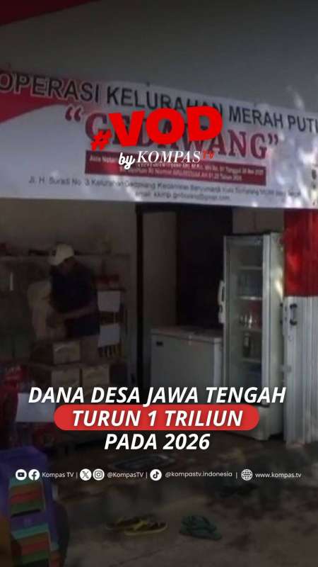 Dana Desa Jateng Turun Rp1 Triliun