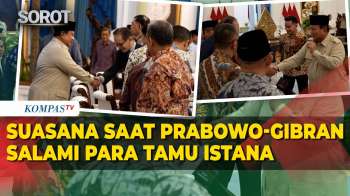 Suasana Silaturahmi Di Istana, Prabowo-Gibran Salami Eks Menlu Hingga Ketum Partai Politik
