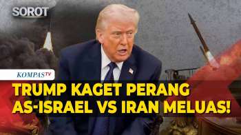 Donald Trump Ngaku Kaget Perang AS-Israel Lawan Iran Meluas!