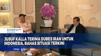 Jusuf Kalla Terima Dubes Iran Untuk Indonesia, Bahas Situasi Terkini Dan Peluang Mediasi Indonesia