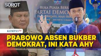 AHY Ungkap Alasan Presiden Prabowo Absen Bukber Demokrat