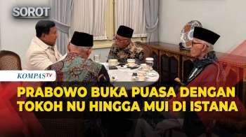 Momen Hangat Presiden Prabowo Subianto Buka Puasa Bersama Tokoh NU, Muhammadiyah, Dan MUI Di Istana