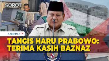 Tangis Haru Presiden Prabowo Apresiasi Baznas Salurkan Bantuan Indonesia untuk Palestina