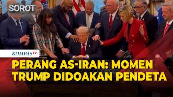 Momen Trump Didoakan Sekelompok Pendeta di Tengah Perang AS-Israel VS Iran