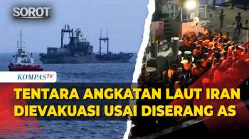 Detik-Detik 208 Tentara Iran Dievakuasi Pasca Diserang Kapal Selam AS Di Sri Lanka