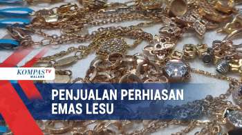 Jelang Lebaran, Penjualan Perhiasan Emas Lesu