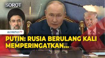 Geram! Putin Wanti-Wanti Perang Iran VS AS-Israel, Soroti Selat Hormuz: Tidak Realistis