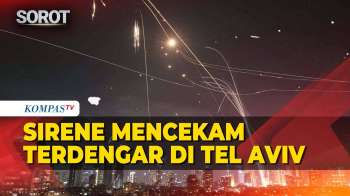 Mencekam! Suara Sirene Meraung Di Langit Tel Aviv, Iran Kembali Kirim Rudal Ke Israel
