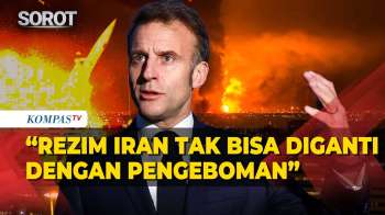 Presiden Prancis Macron: Rezim Iran Tak Bisa Diganti Dengan Bombardir AS-Israel
