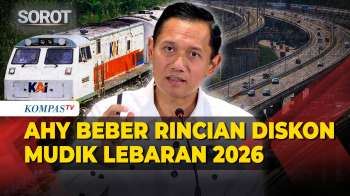 Menko AHY Beber Rincian Diskon Tarif Kereta-Tol Mudik Lebaran Idulfitri 2026