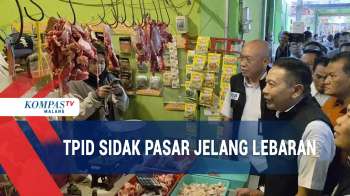 TPID Kota Malang Sidak Pasar Jelang Lebaran