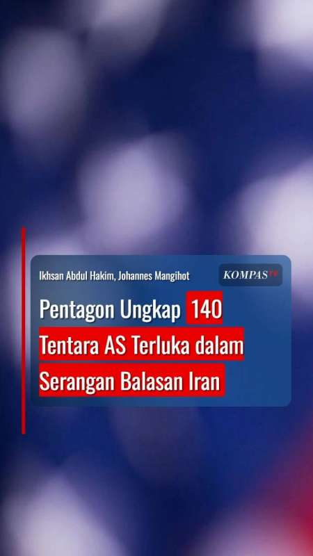 Pentagon Ungkap 140 Tentara AS Terluka dalam Serangan Balasan Iran