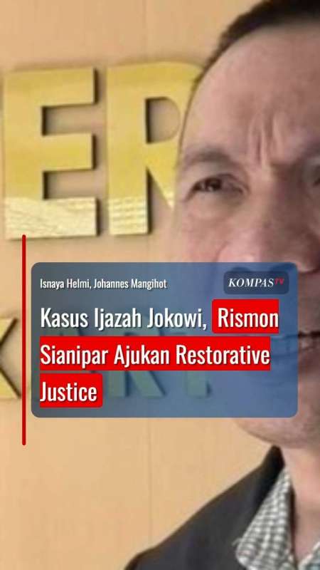 Kasus Ijazah Jokowi, Rismon Sianipar Ajukan Restorative Justice ke Polda Metro Jaya