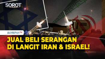 Langit Penuh Rudal! Jual Beli Serangan Iran Vs Israel Di Teheran & Yerusalem