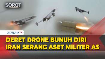 Drone Bunuh Diri Iran Dikerahkan! IRGC Bombardir Aset Militer AS