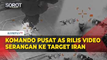 Kumpulan Ledakan Dirilis Komando Pusat Militer AS Ke Sejumlah Target Militer Iran