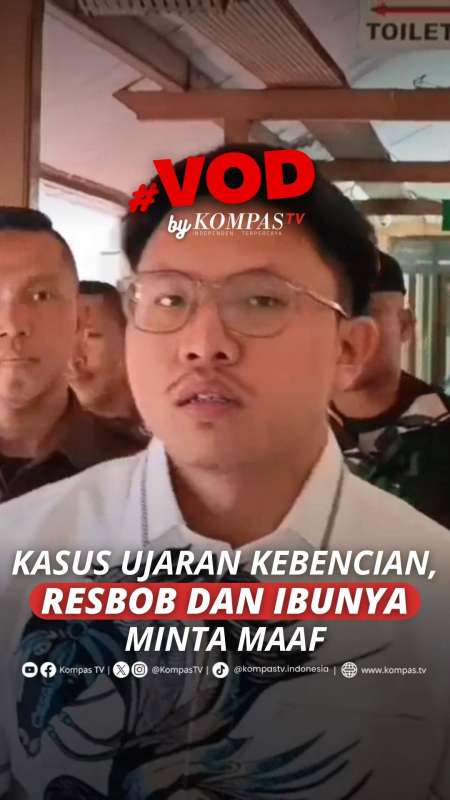 KASUS UAJRAN KEBENCIAN, RESBOB DAN IBUNYA MINTA MAAF