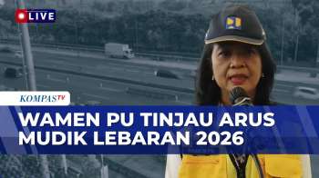 Wamen PU Tinjau Arus Mudik Lebaran 2026, Dari Infrastruktur Jalan Tol Hingga Rest Area