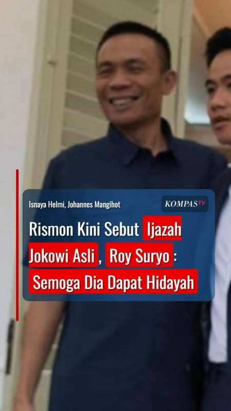 Rismon Kini Sebut Ijazah Jokowi Asli, Roy Suryo: Semoga Dia Dapat Hidayah