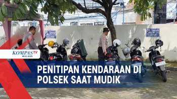 Polsek Lowokwaru Malang Buka Penitipan Kendaraan Bermotor Bagi Pemudik