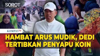 Momen Dedi Mulyadi Tertibkan Penyapu Koin, Berisiko-Hambat Arus Pemudik