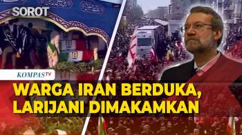 Iran Berduka! Pelayat Iringi Pemakaman Ali Larijani Pasca Diserang AS-Israel