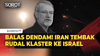 Balas Dendam Ali Larijani Terbunuh! Iran Tembak Rudal Klaster Ke Tel Aviv Israel