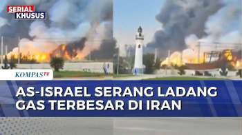 Serangan AS-Israel Hantam Ladang Gas Terbesar Milik Iran | KOMPAS PETANG