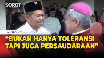 Uskup Bandung Silaturahmi Dengan Gubernur Jawa Barat Saat Idulfirti 1447 Hijriah