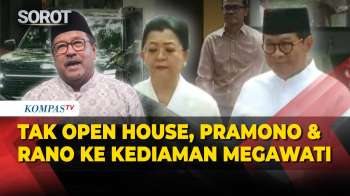 Megawati Tak Open House, Pramono Anung Dan Rano Karno Ke Teuku Umar Saat Idulfitri