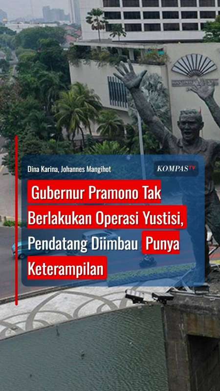 Gubernur Pramono Tak Berlakukan Operasi Yustisi, Pendatang Diimbau Punya Keterampilan