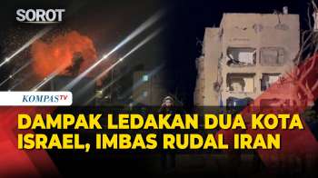 Update Dampak Ledakan Dua Kota Israel, Imbas Serangan Rudal Iran