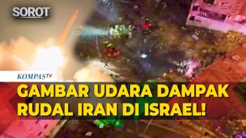 Israel Luluh Lantak! Kota Arad Dibombardir Rudal Iran