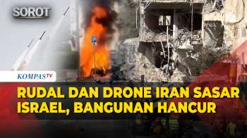 Rudal Dan Drone Iran Sasar Israel, Bangunan Hancur Di Tel Aviv