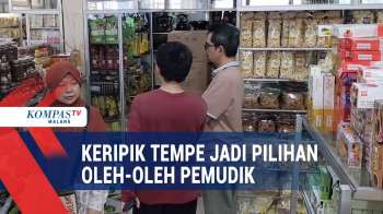 Pusat Oleh-Oleh Khas Malang Dipadati Pemudik, Keripik Tempe Jadi Favorit