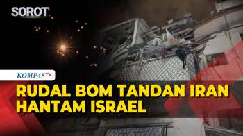 Menyebar! Rudal Bom Tandan Iran Hantam Israel, Bangunan Hancur-Sirene Meraung