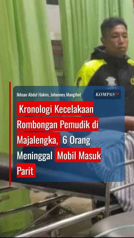 Kronologi Kecelakaan Rombongan Pemudik Di Majalengka, 6 Orang Meninggal Mobil Masuk Parit
