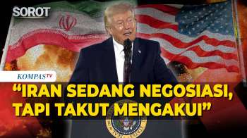 Trump: Iran Sedang Negosiasi Kesepakatan Damai, Tapi Takut Mengakui