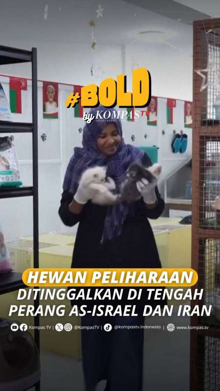 HEWAN PELIHARAAN DITINGGALKAN DI TENGAH PERANG AS-ISRAEL DAN IRAN